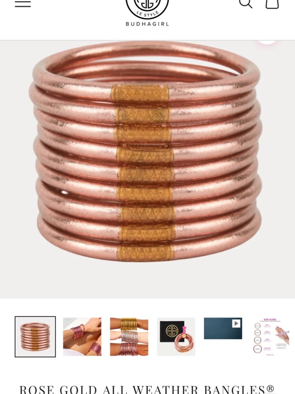 Budha Girl All-Weather Bangles (5)